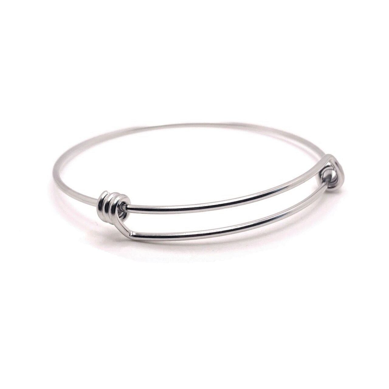 1, 4 or 20 Pieces: Adjustable Bangle Expandable Bracelet, 21cm